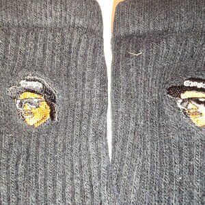 40s & Shorties Men's Easy E Black Socks - Large